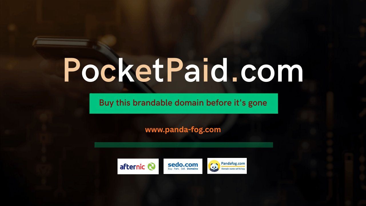 PocketPaid.com – The Perfect Premium Domain for Building a Modern FinTech Brand
