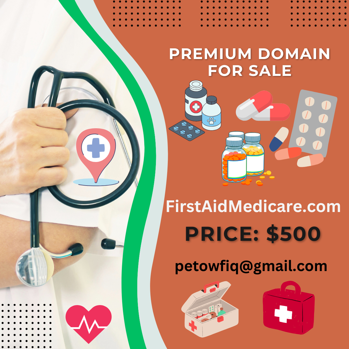 Unique and Branded Domain for Sale