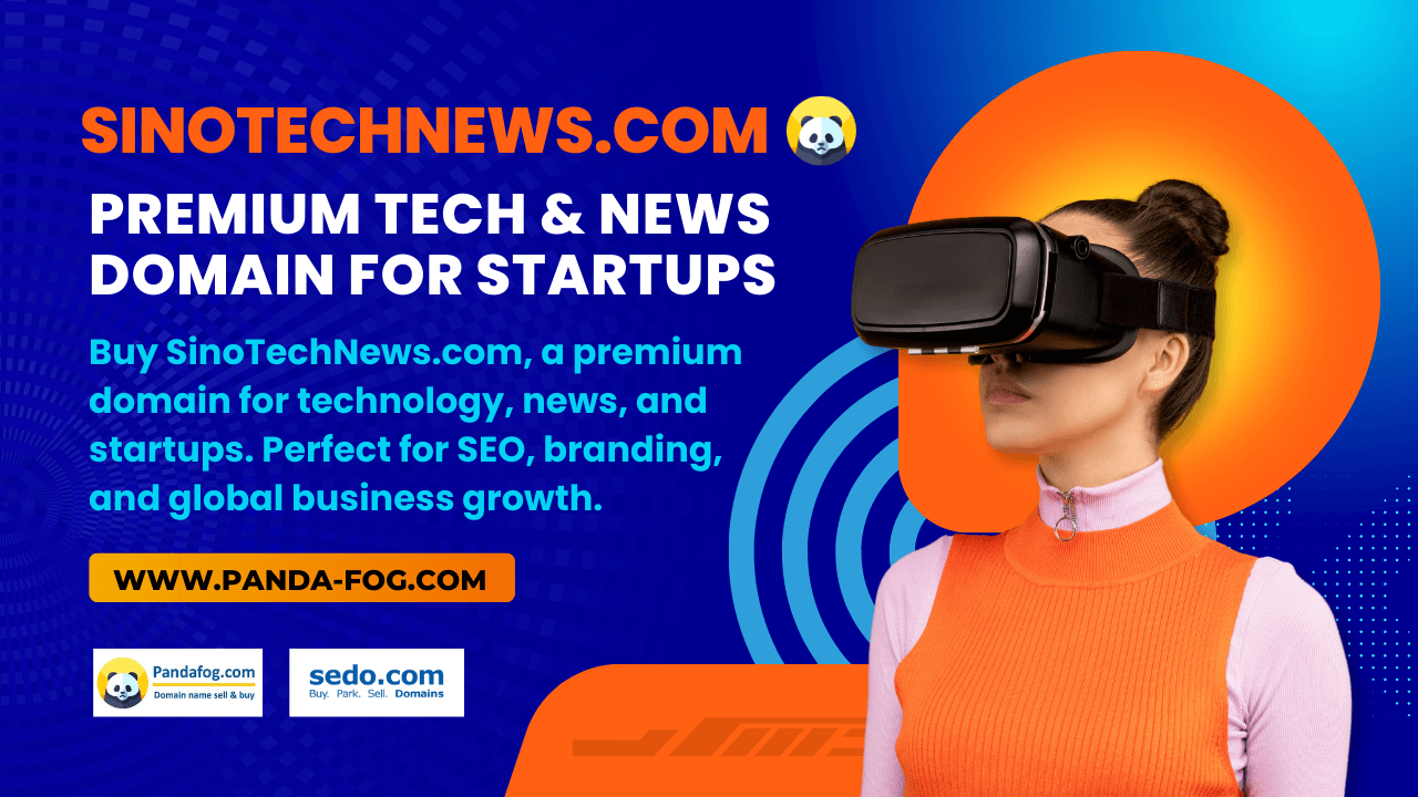 SinoTechNews.com – Why This Premium Domain is a Game-Changer for Startups